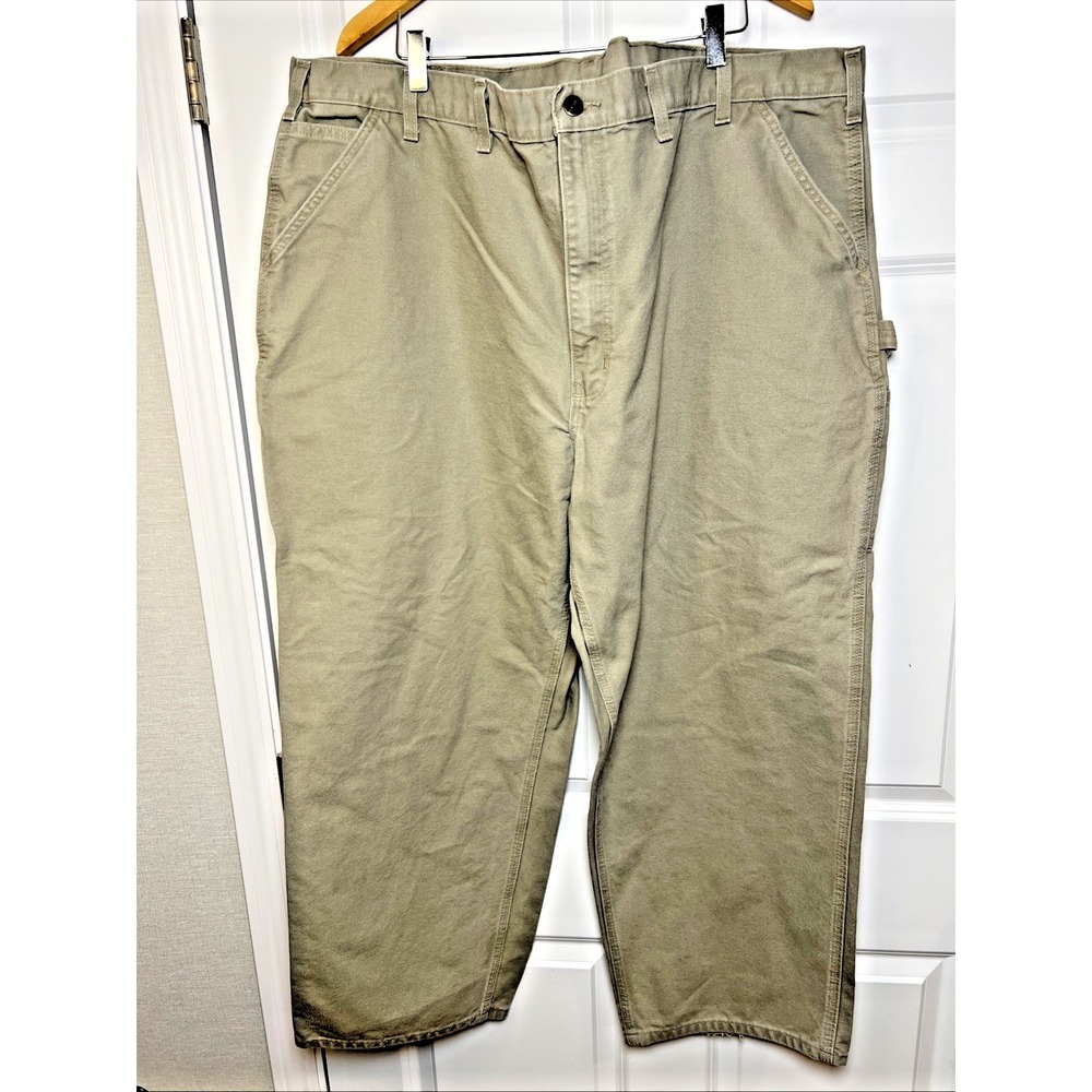 Carhartt B11 Original Dungaree Fit Duck Pants 50x30 Desert Greige DES
